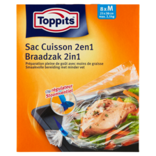 Toppits Braadzakken 2 in 1