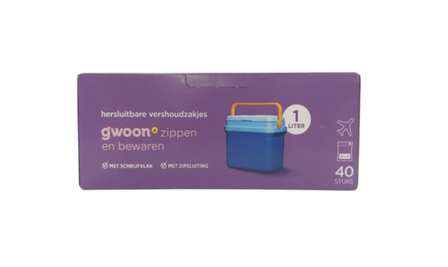 G'woon Vershoudzak  Hersluitbaar, 1 liter