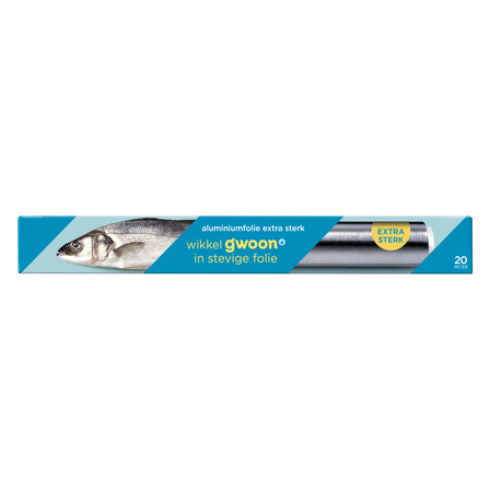 G'woon Aluminiumfolie Extra Sterk