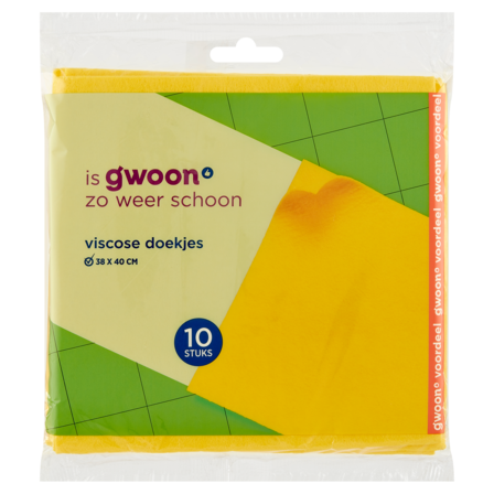 g'woon Viscosedoekjes Voordeel