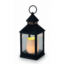 Lantaarn met 23cm. LED kaars