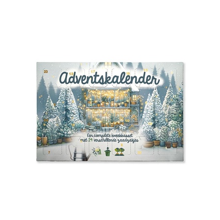 BAZA bloemenzaden Adventkalender sneeuwtuin