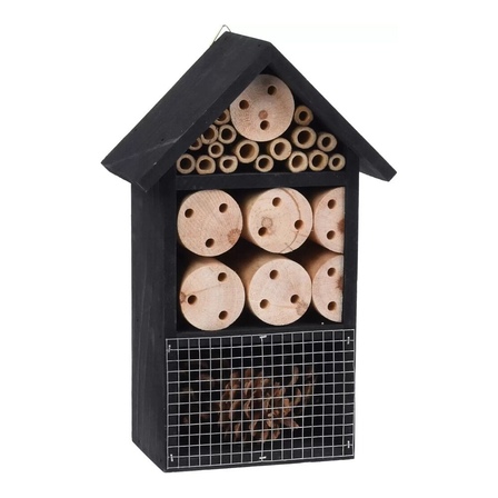 Koopman Insectenhotel 25cm zwart