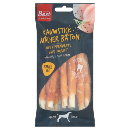 Best for your friend Kauwstick Kippenvlees Small
