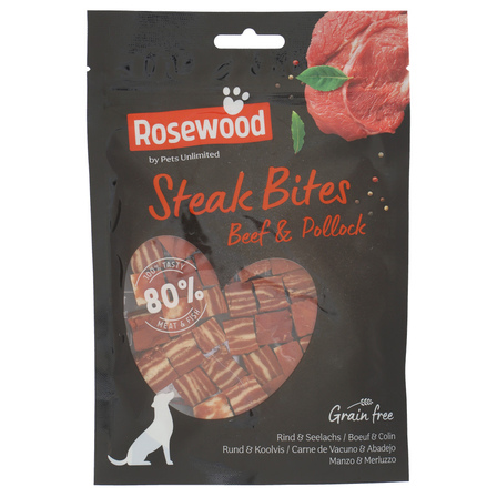 Rosewood Steak bites rundvlees kabeljauw