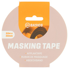24Basics afplaktape 50 meter x 30 mm