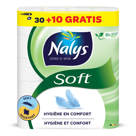 Nalys Toiletpapier Soft Hybrid