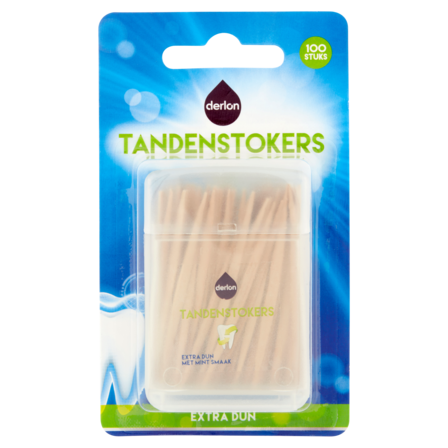 Derlon Tandenstokers 100 Stuks