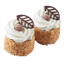 Hazelnoot schuimgebakjes