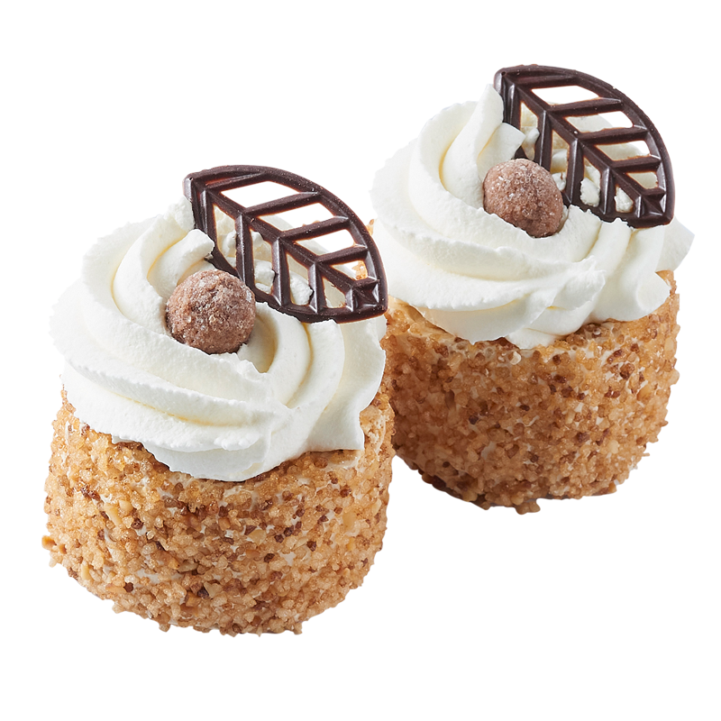 Hazelnoot schuimgebakjes