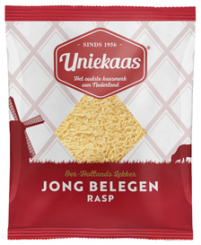 Uniekaas geraspte kaas jong belegen