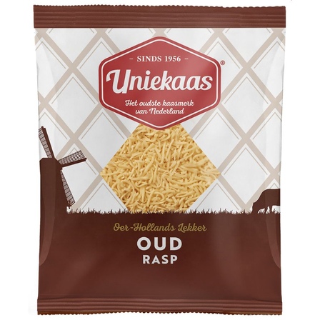 Uniekaas geraspte kaas oud