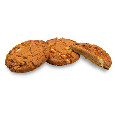 Framboos witte choco cookie