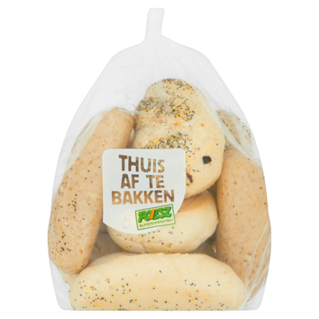 Mixzak afbakbroodjes