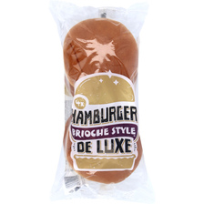 Luxe hamburgerbroodjes brioche wit