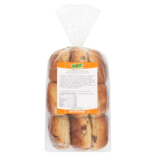 Mini rozijnen krentenbollen 9 st.