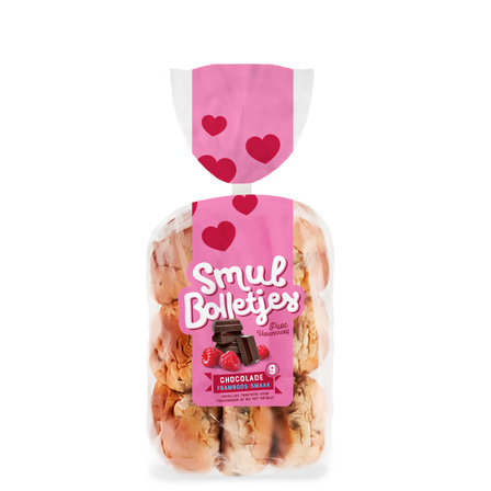 Smulbollen chocolade-framboos
