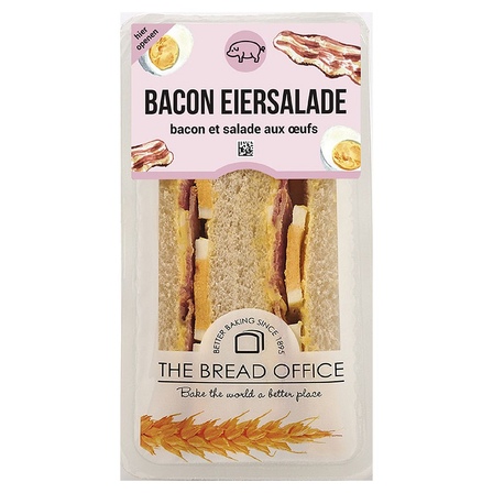 The Bread Office sandwich bacon eiersalade