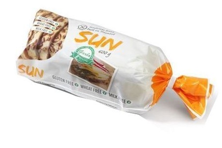 Zonnebloembrood glutenvrij , diepvries