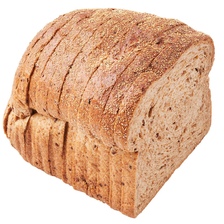 Ribbelbrood fijn volkoren half