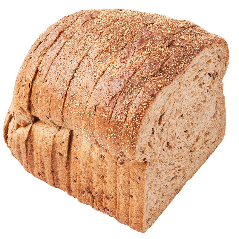 Ribbelbrood fijn volkoren half
