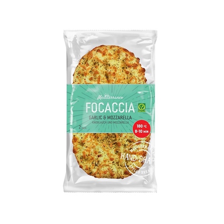 Boboli Mediterraneo Focaccia Garlic & Mozzarella