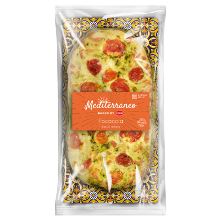 Boboli Mediterraneo Focaccia Basil & Tomato 2 x 165 g