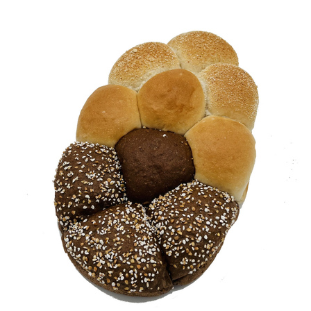 Breekbrood eivormig