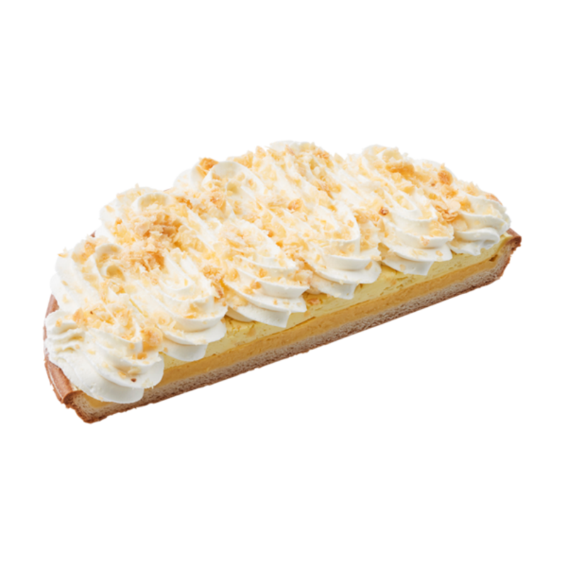 Vanille roomvlaai half