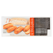 Délifrance Petits Pains 4 x 62,5 g