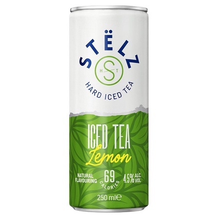 Stelz hard iced tea lemon