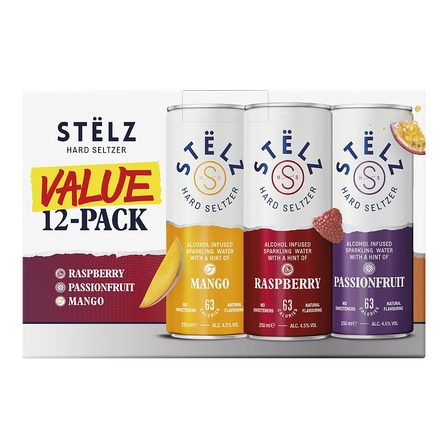 Stëlz hard iced tea 12-pack