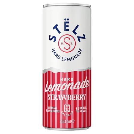 Stëlz hard lemonade strawberry