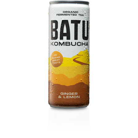Batu Kombucha Ginger & Lemon