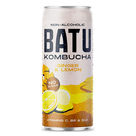 Batu Kombucha Ginger & Lemon
