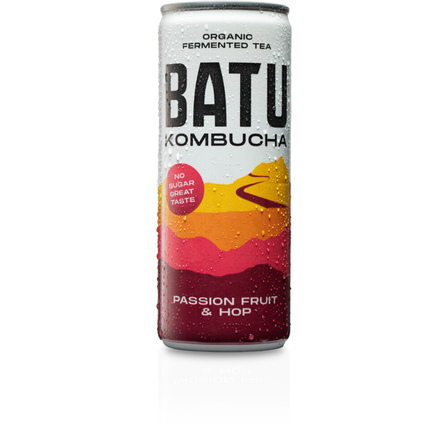 Batu Kombucha Passionfruit & Hop