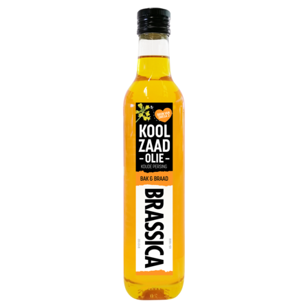 Brassica Koolzaadolie Bak & Braad Hoog Verhitbaar 500 ml