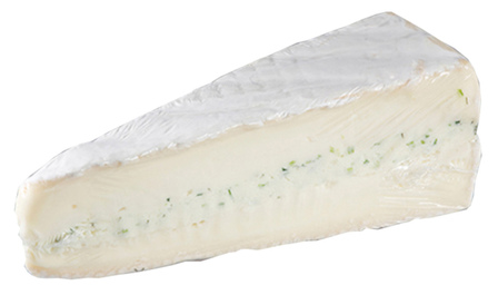 Bieslook gevulde Brie