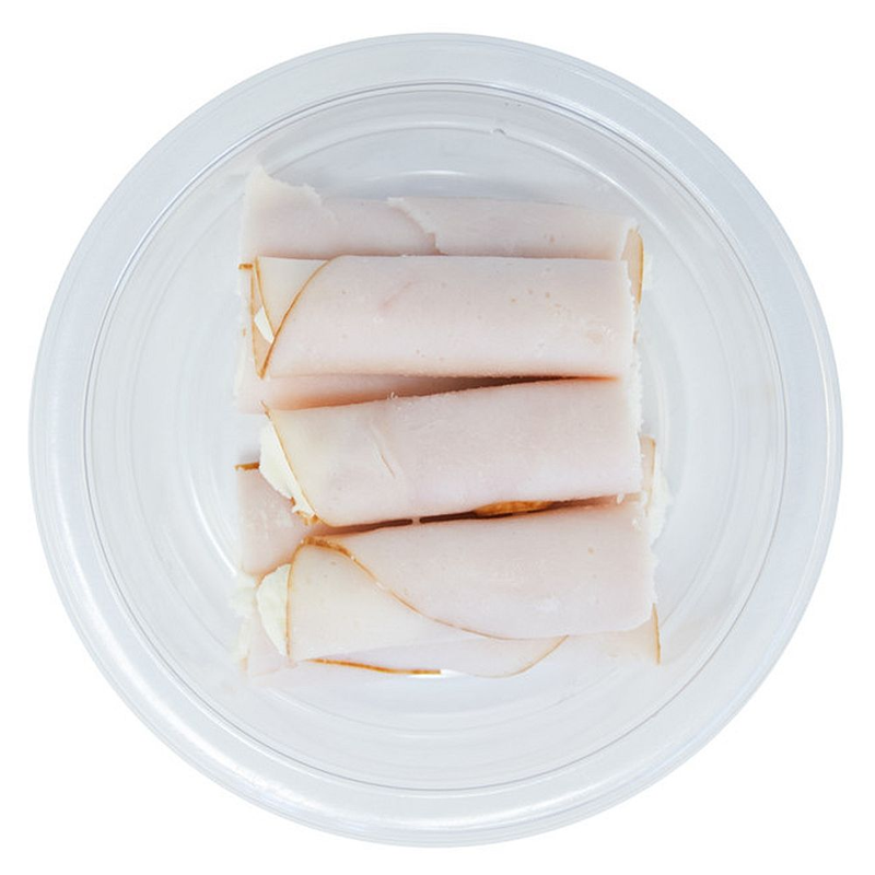 Kipfiletrolletjes met roomkaas