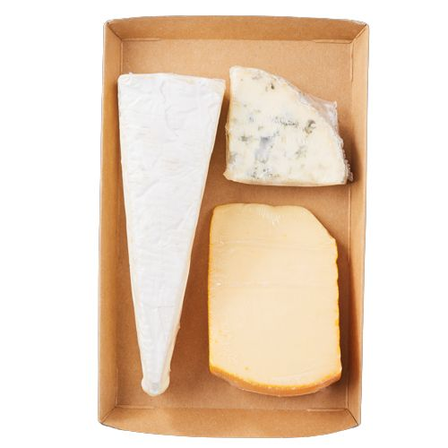 Kaasplateau Mild (Brie, Fourme d'Ambert, Saint Paulin)