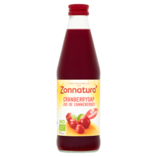 Zonnatura Bio Cranberrysap 330 ml