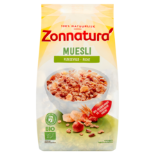 Zonnatura muesli  rijk gevuld