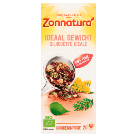 Zonnatura Ideaal Gewicht Kruideninfusie 20 Zakjes