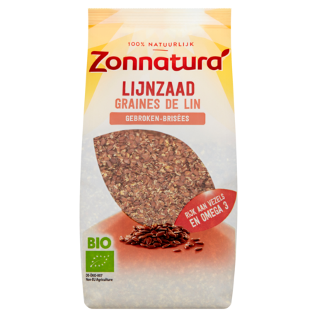 Zonnatura Bio Lijnzaad Gebroken 400 g