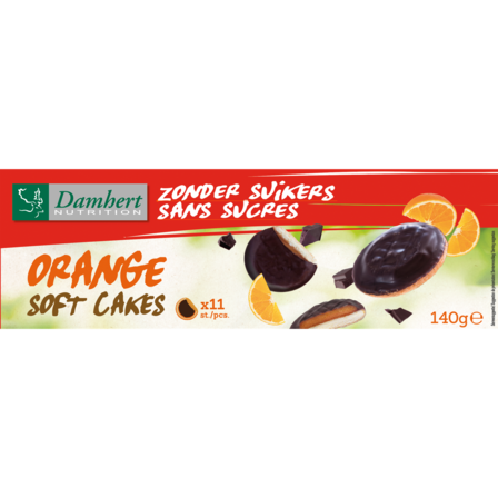 Damhert Oranje Softcakes Suikervrij
