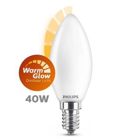 Philips LED classic 40W B35 E14 FR