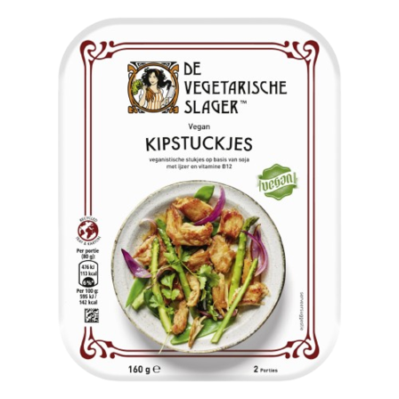 De Vegetarische Slager Kipstuckjes  