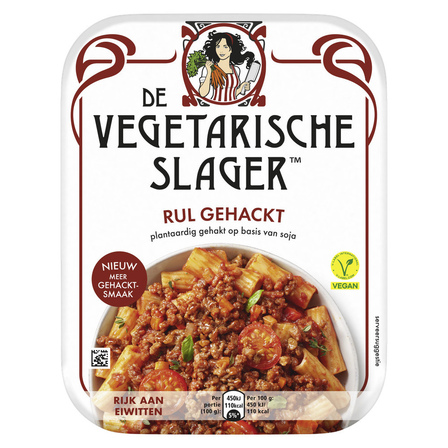 De Vegetarische Slager Rul Gehackt Vegan 200 g