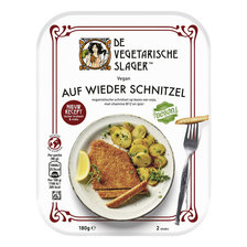 De Vegetarische Slager Auf Wieder schnitzel  