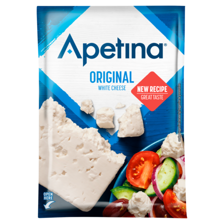 Apetina Original Witte Kaas, Plak (45+) 150 g